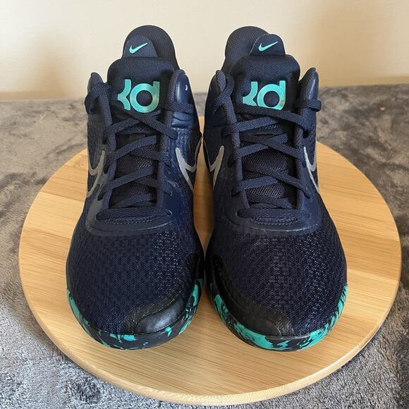 Nike KD Trey 5 IX Obsidian Navy Blue Green Sneakers CW3400-400 Women’s Sz 8 NWB - Picture 2 of 11